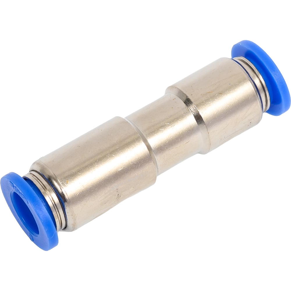 Изображение товара Фитинг цанговый прямой соединительный с клапаном для трубок 8 мм SHPI CVPU 08