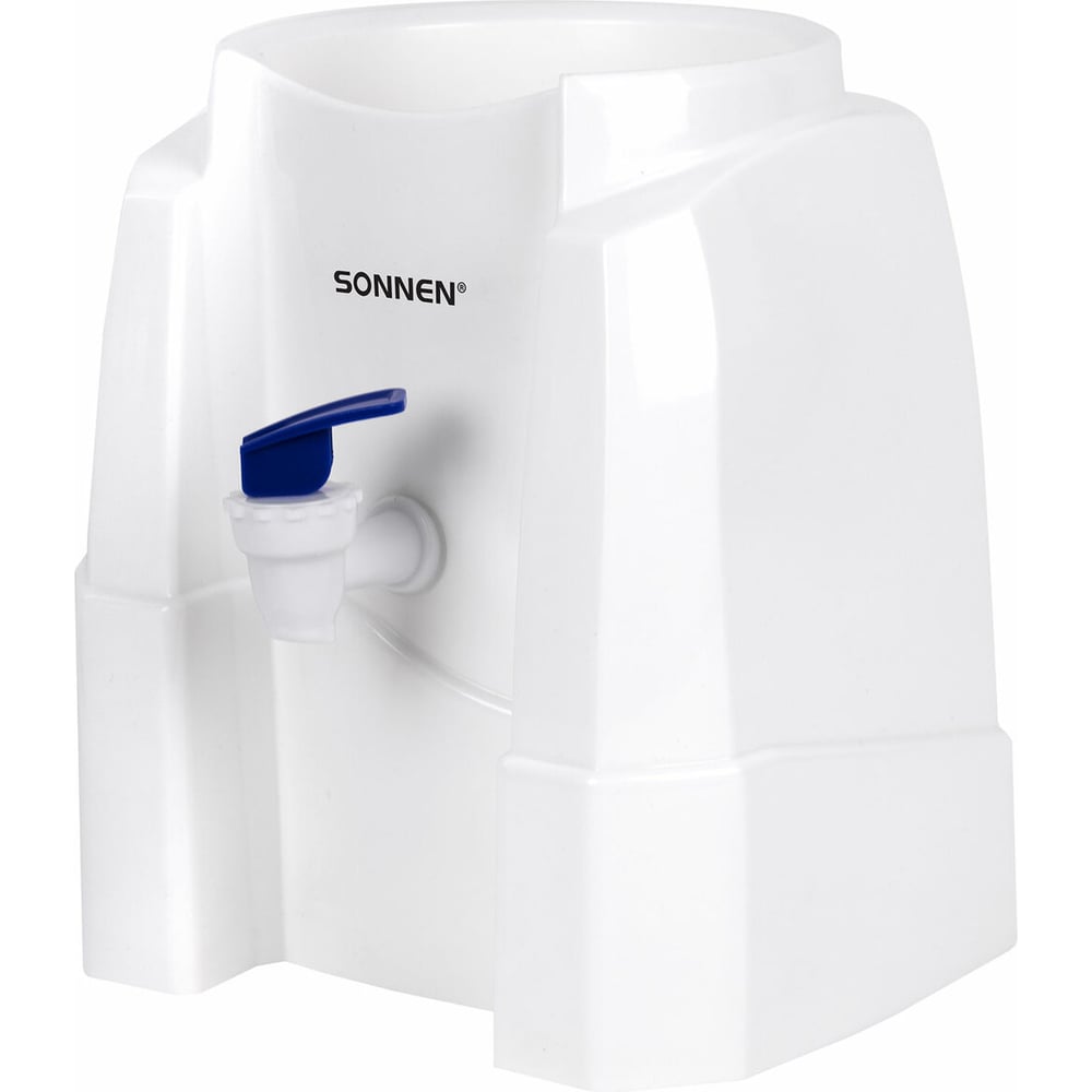 Изображение товара Кулер-водораздатчик SONNEN Ts-01w настольный без нагрева и охлаждения белый 1 кран