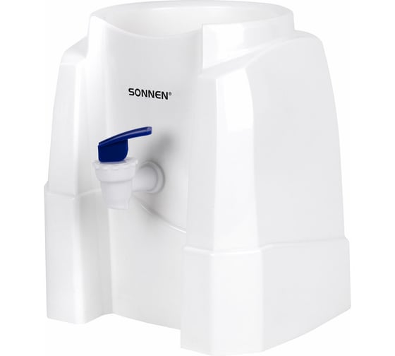 Изображение товара Кулер-водораздатчик SONNEN Ts-01w, без нагрева и охлаждения, настольный, 1 кран, белый 456175