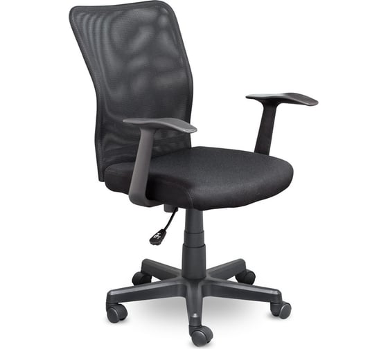 Изображение товара Кресло ООО Комус UP Энтер ткань черная TW 11 сетка черная 289485