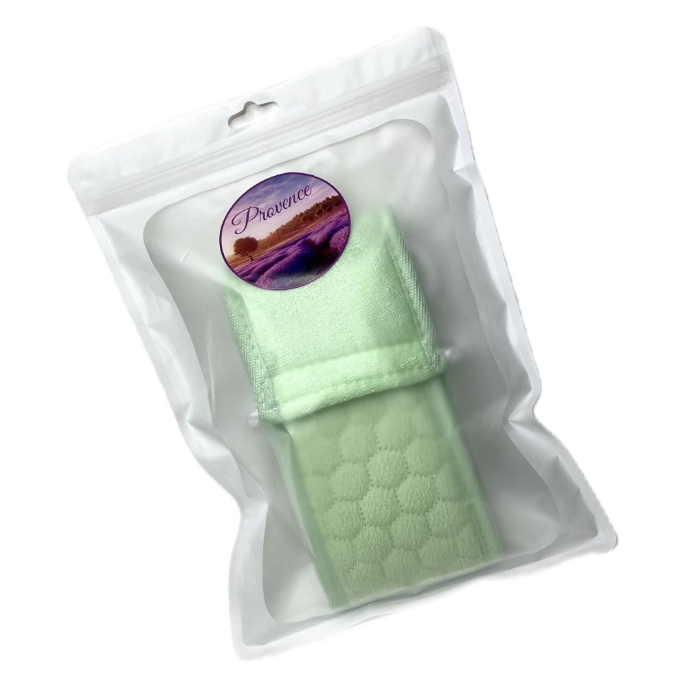 Изображение товара Мочалка банная с ручками EUROHOUSE 8x69см из полиэстера и поролона