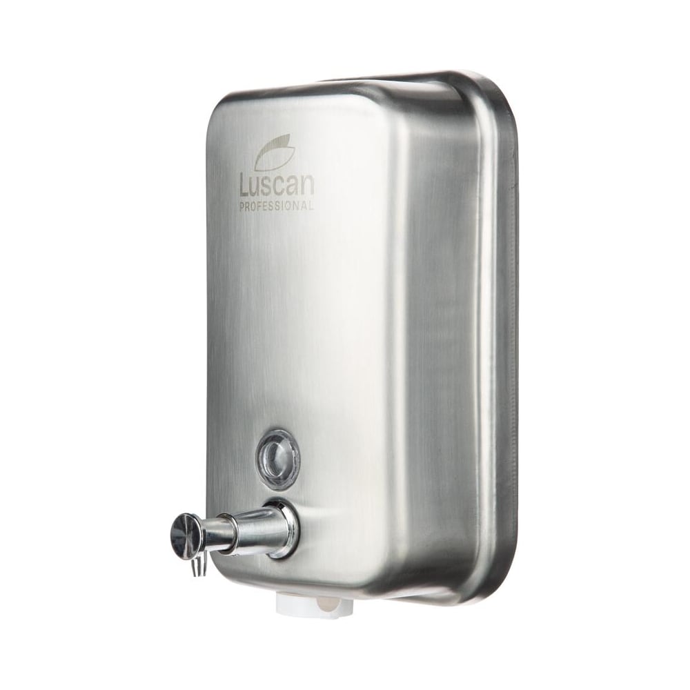 Изображение товара Дозатор для жидкого мыла Luscan Professional 1000 мл антивандальный нержавеющая сталь