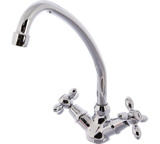 Изображение товара Смеситель для кухни SAMARA Елочка №1 Азалия 1/2, керамика 2410