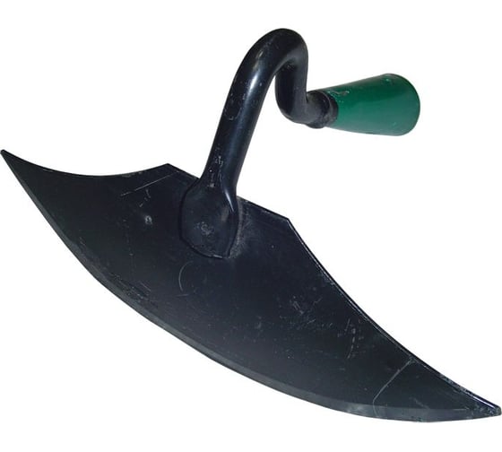 Изображение товара Мотыга САМОЗАТОЧНАЯ RUSСАД САДКО радиусная зеленая 230x95x2мм 6059