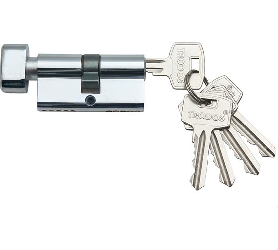 Изображение товара Цилиндр Trodos ЦАМ ЦМВ 90, 45/45-5K CP хром 208097