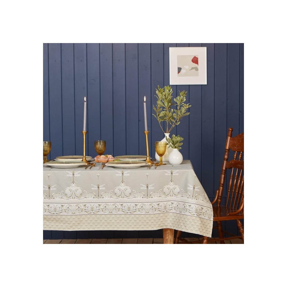 Изображение товара Скатерть Этель Vintage collection 149x220 см, 100% хлопок, узоры, классический стиль