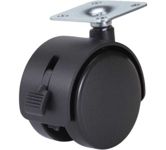 Изображение товара Колёсная опора на площадке Brante 50 мм со стопором 102103