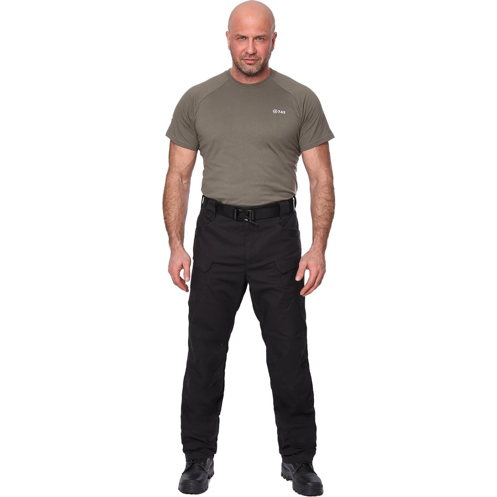 Изображение товара Мужские брюки 7.62 Файтер черные 48-50 рост 170-176 износостойкая ткань