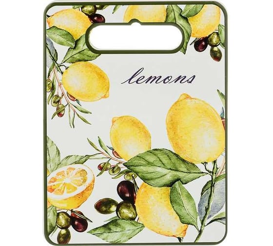 Изображение товара Подставка Agness под горячее лемон три 20x15x1 см 358-1608