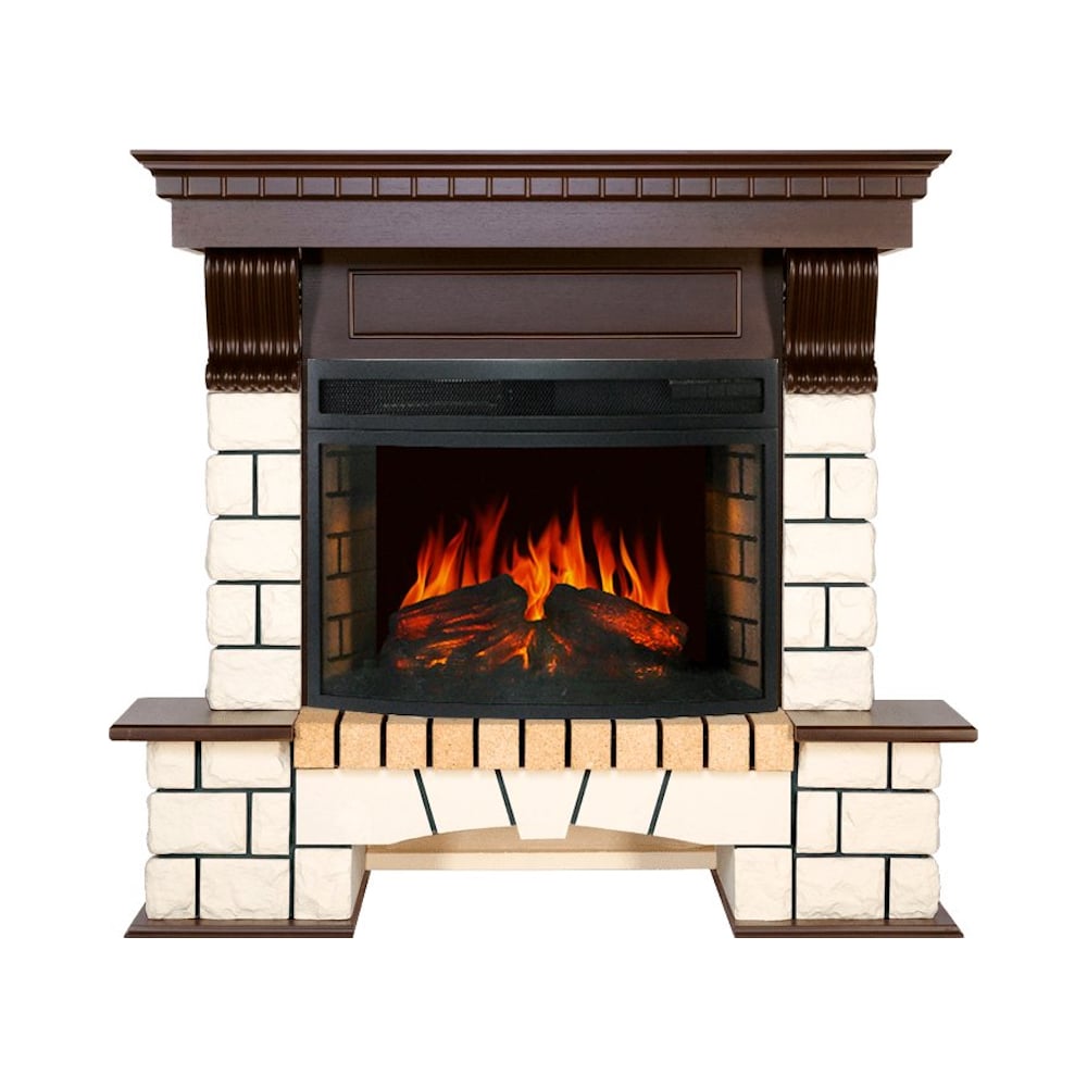 Изображение товара Каминокомплект Royal Flame pierre luxe с очагом Dioramic 25
