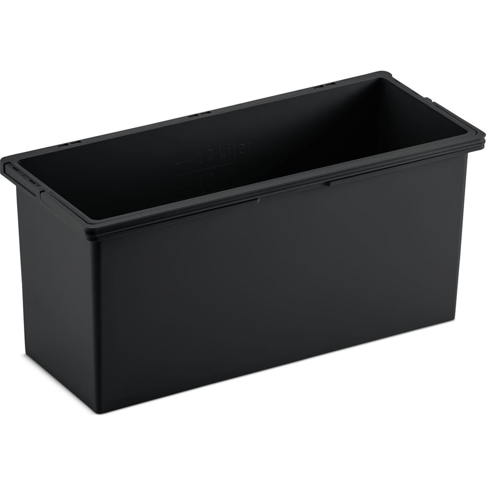 Изображение товара Контейнер для насадок Karcher FM с ручкой 12 л прочный пластик черный