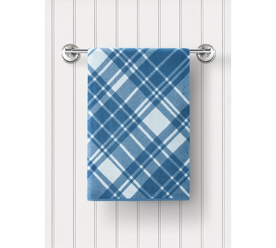 Изображение товара Полотенце Guten Morgen Ткань махровая, Рич, Цвет: Голубой (50x90 см) ПМ-РГ-50-90