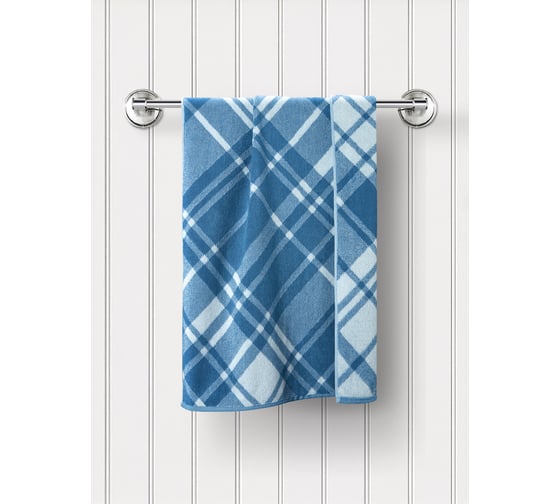 Изображение товара Полотенце Guten Morgen Ткань махровая, Рич, Цвет: Голубой (30x50 см) ПМ-РГ-30-50