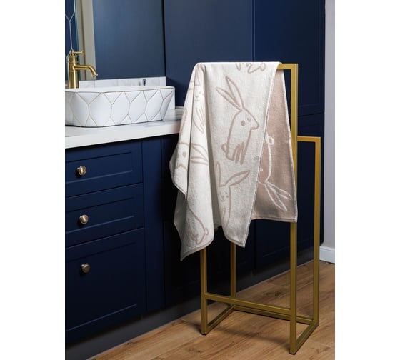 Изображение товара Полотенце Guten Morgen Ткань махровая, Флаффи, Цвет: Бежевый (70x130 см) ПМ-ФлБеж-70-130