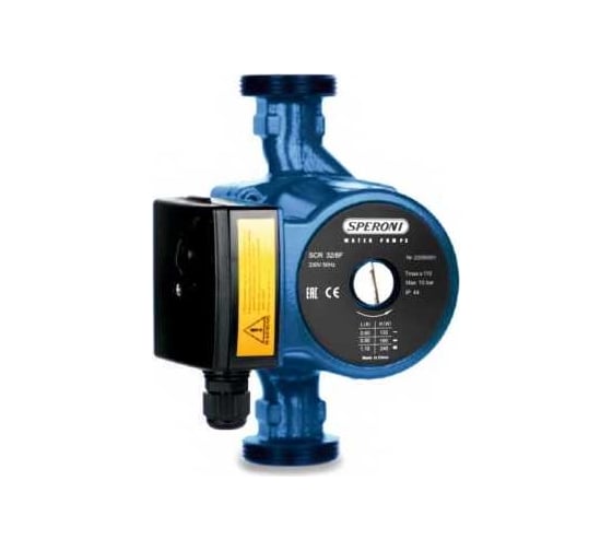 Изображение товара Насос циркуляционный Speroni SCR 32/60-180, tre velocita, 1х230 В SPRN3260TV