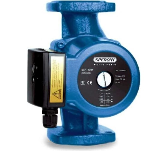 Изображение товара Насос циркуляционный Speroni SCR 65/12F-300, una velocita, 1х230 В SPRN6512FUV