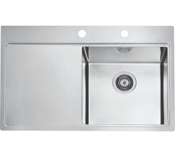Изображение товара Мойка для кухни ALVEUS PURE 40R new KMB 90 790x525 1X правая в комплекте с сифоном 1149516