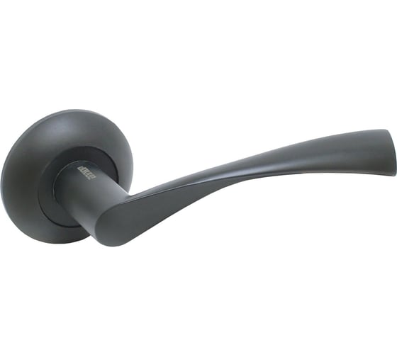 Изображение товара Комплект ручек Аллюр АРТ "ОСКАР" BL (13150) матовый черный 14196