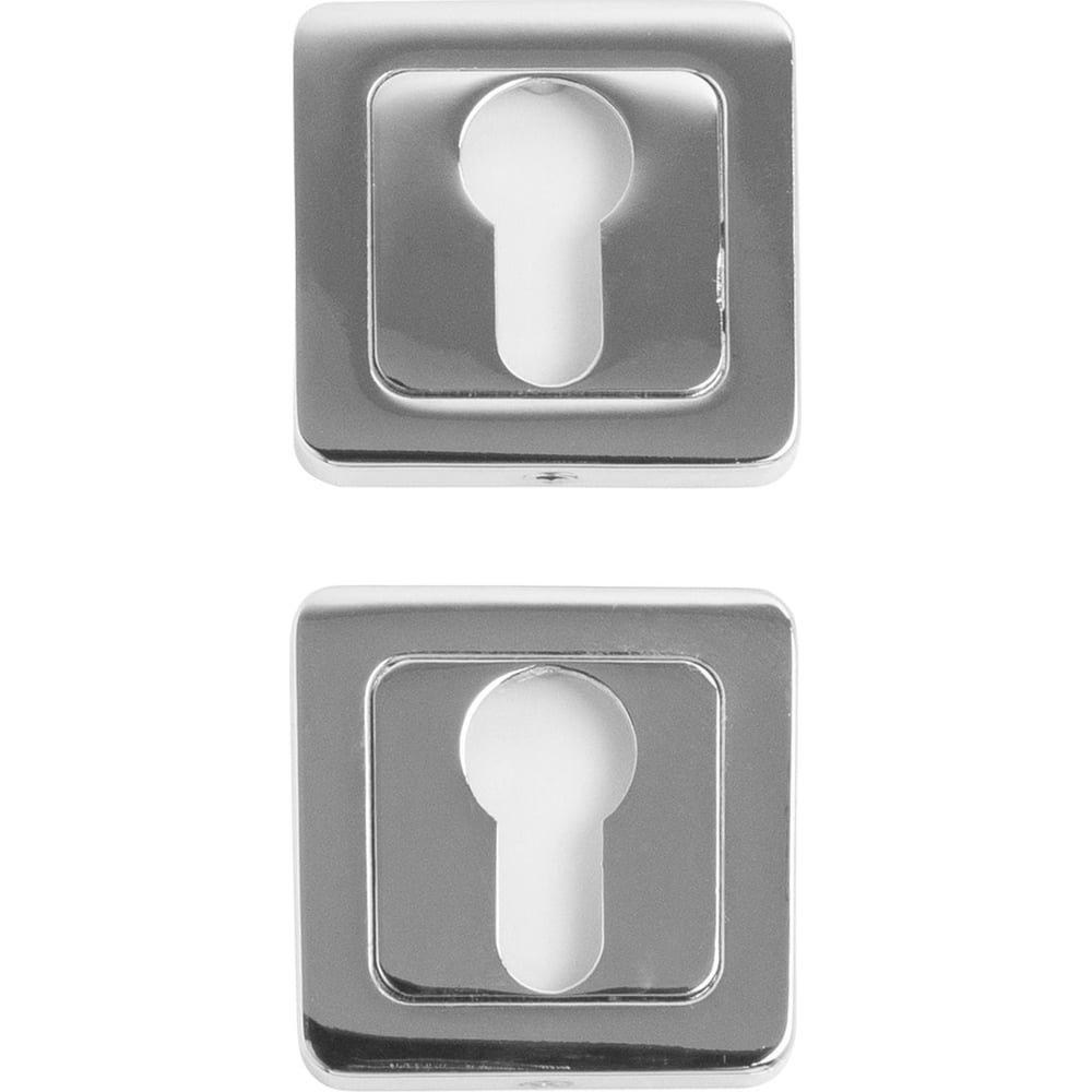 Изображение товара Накладка для ц/м Аллюр АРТ ET-S1 CP хром 52 мм для евроцилиндра