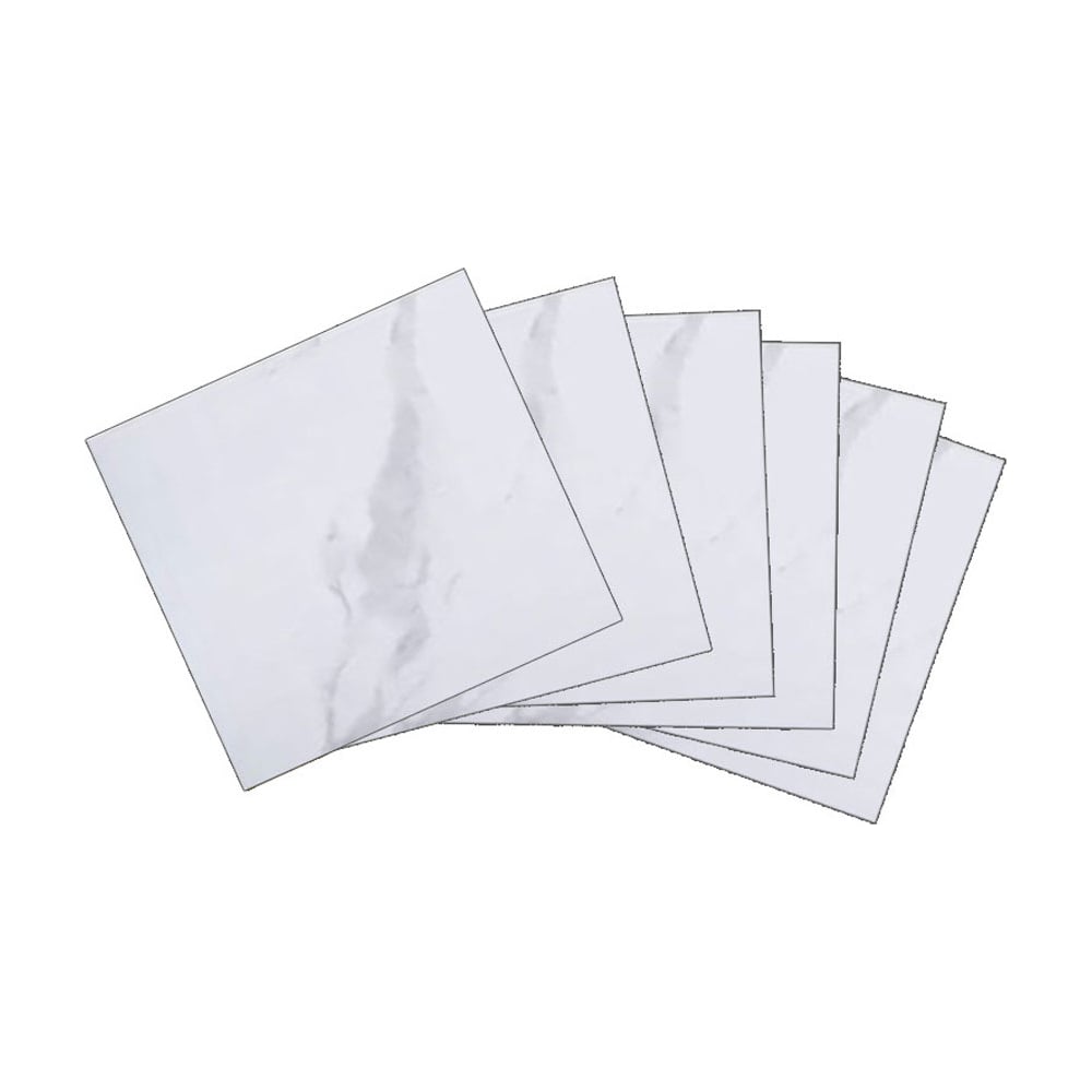 Изображение товара Плитка самоклеящаяся HOUSEHOLD 30x30 черная/белая 12 шт.