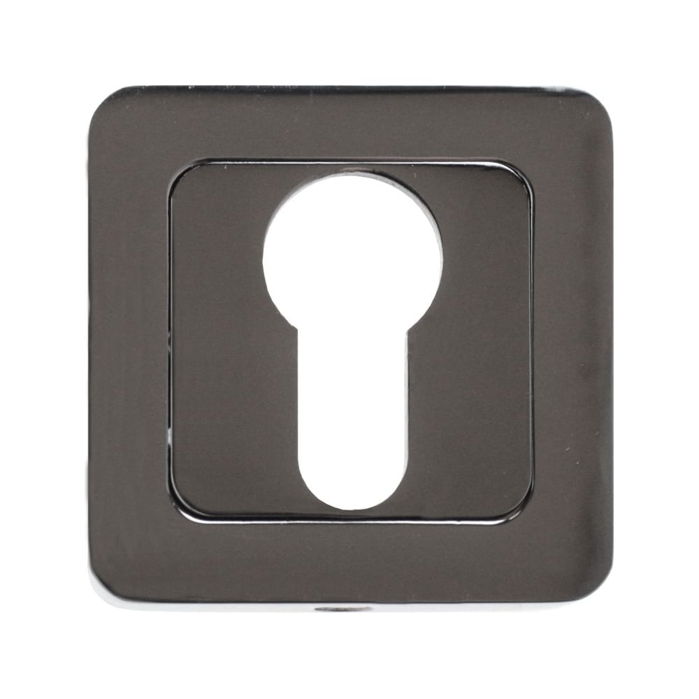 Изображение товара Накладка для евроцилиндра Аллюр АРТ ET-S1 черный титан