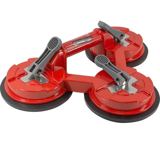 Изображение товара Трехзажимной съемник стекол Forsage с присосками, диаметр 150 мм, алюминий F-63406(18553)