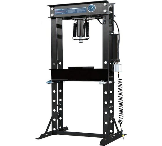 Изображение товара Гидравлический напольный пресс Forsage 40т, ручной/пневмо привод (рабочая высота: 125-1080мм, рабочая ширина: 685 мм, рабочий стол: 325x685 мм, ход штока: 175 мм) F-40001 BIG/дерев/(15463)