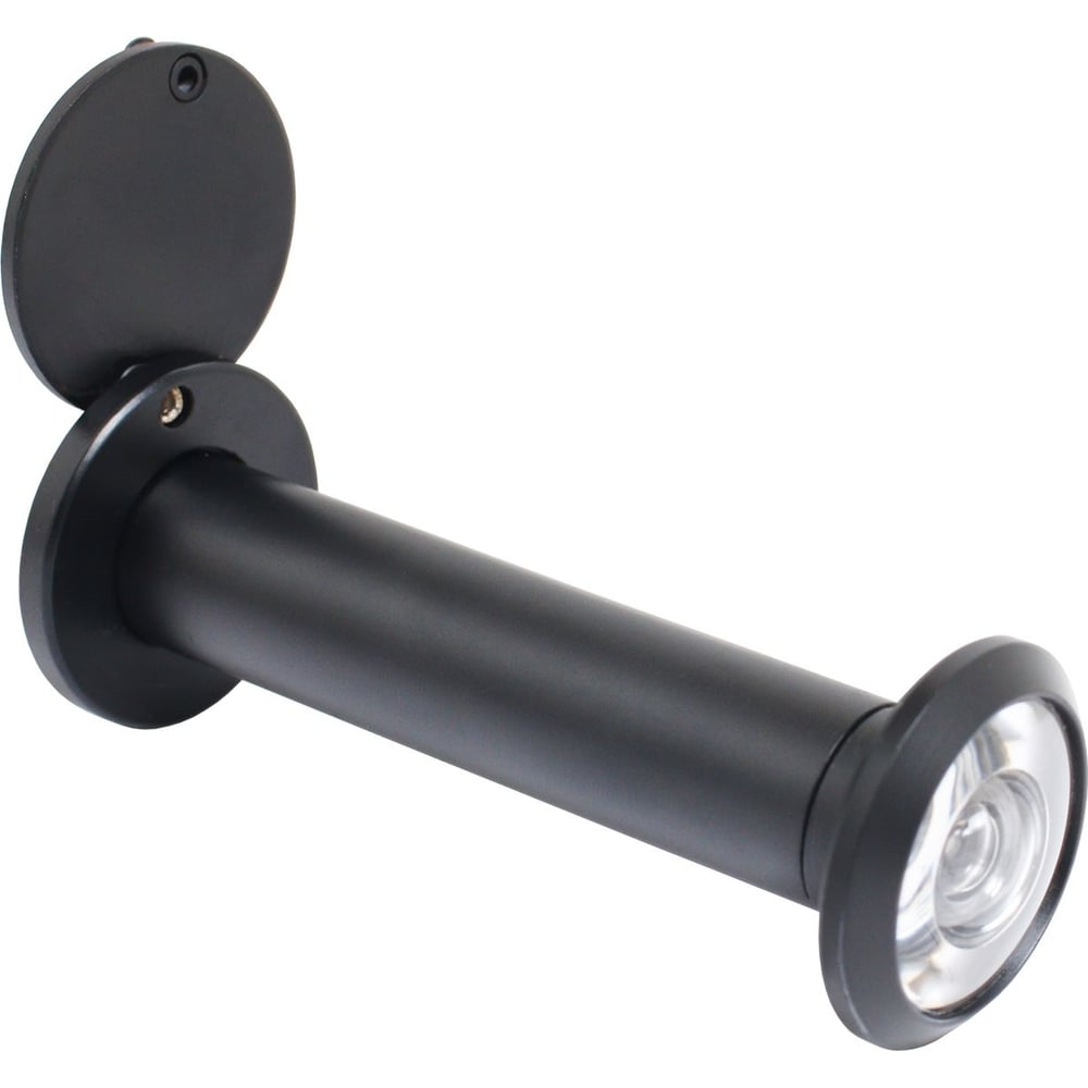 Изображение товара Глазок дверной Аллюр ГДШ-5 черный для двери 70-120 мм