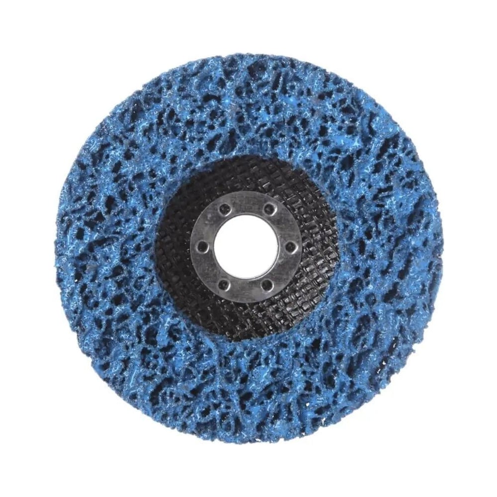 Изображение товара Диск коралловый зачистной 125 мм (синий) 5 шт, P46 для снятия ржавчины, краски на УШМ Vitatools C-125-P46-BL-5