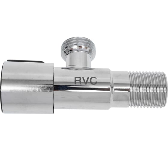 Изображение товара Клапан для бытовой техники Rvc (кран-букса) угловой 1/2"ш ЧЕРНЫЙ 16894