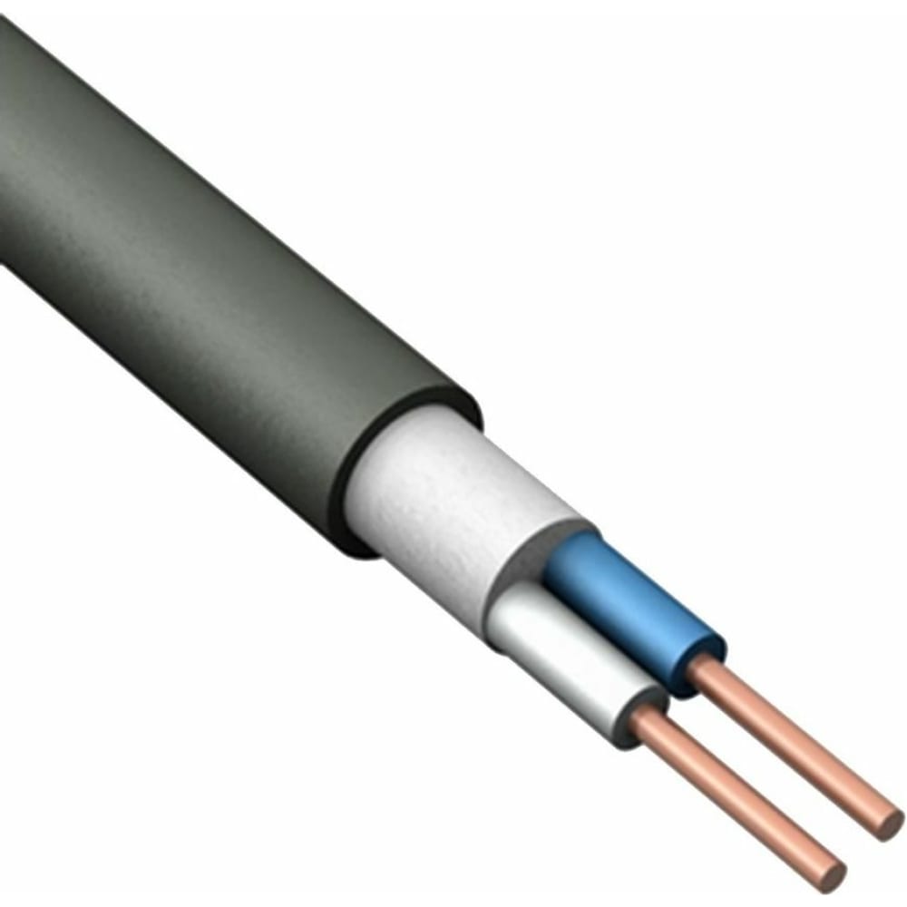 Силовой кабель конкорд ввг нг-ls, 2х1,5, 100 метров 00001249 - фото 1