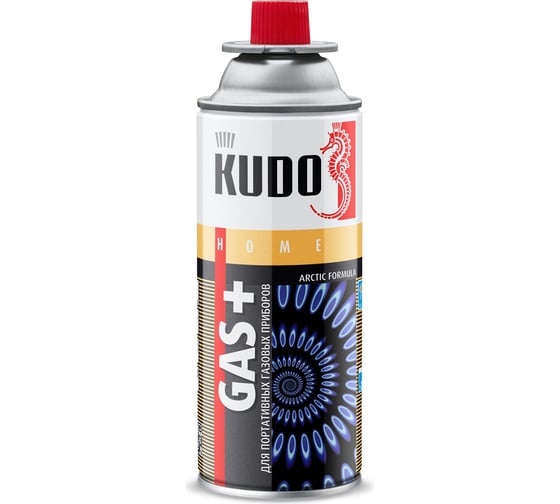 Изображение товара Газ универсальный для портативных газовых приборов KUDO 0.22 кг KU-H403