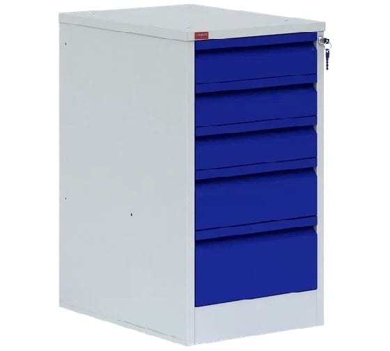 Изображение товара Тумба верстачная с пятью выдвижными ящиками Т-2 ПАКС 06020021