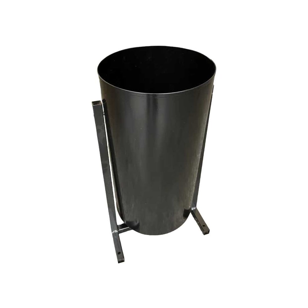 Изображение товара Металлическая урна KlestO черная 500x240x240 мм для улицы и офиса