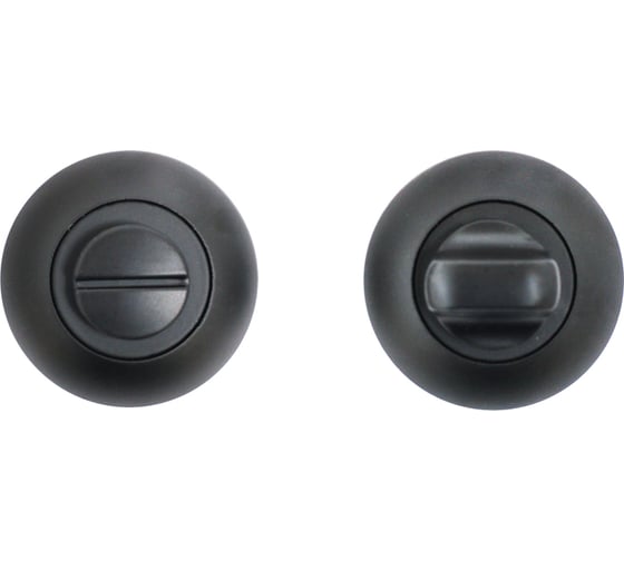 Изображение товара Завертка cантехническая к ручкам АЛЛЮР АРТ BK-R1 BL(31150) матовый черный 14199