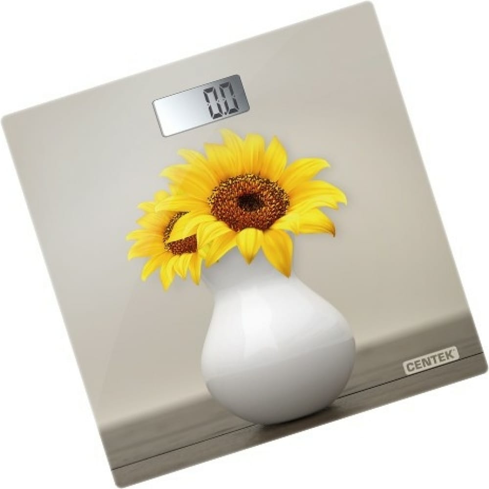 Напольные электронные весы Centek - CT-2428 Sunflower