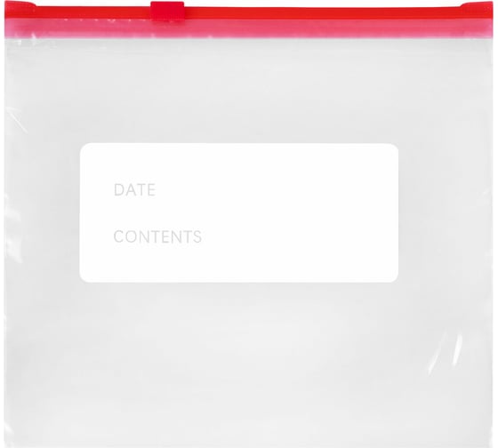 Изображение товара Пакеты для заморозки продуктов, 1 л, Комплект 30 шт., с замком-застежкой (слайдер), LAIMA 608908