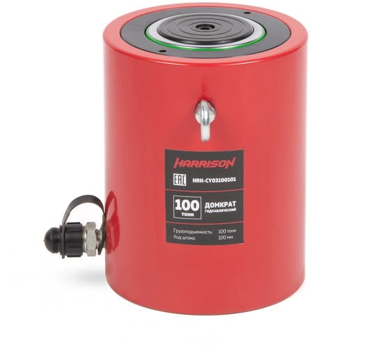 Изображение товара Гидравлический цилиндр Harrison (домкрат) однополостной 100 тонн HRH-CY03100101