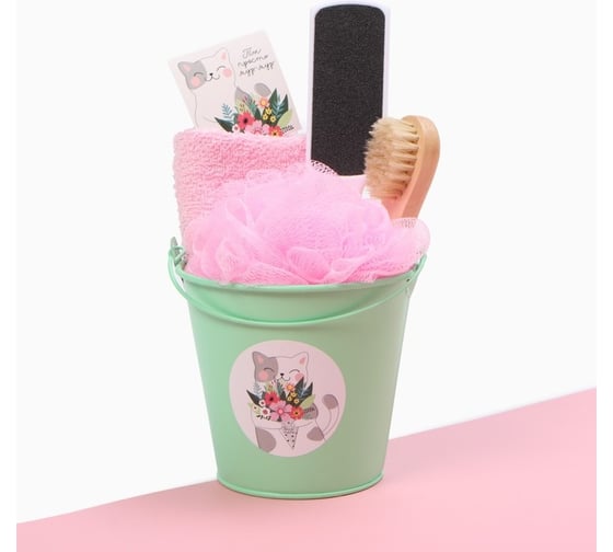 Изображение товара Подарочный набор Этель Для тебя полотенце и аксессуары 5373455