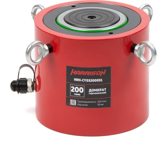 Изображение товара Гидравлический цилиндр Harrison (домкрат) однополостной 200 тонн HRH-CY03200051