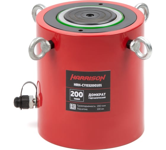 Изображение товара Гидравлический цилиндр Harrison (домкрат) однополостной 200 тонн HRH-CY03200101