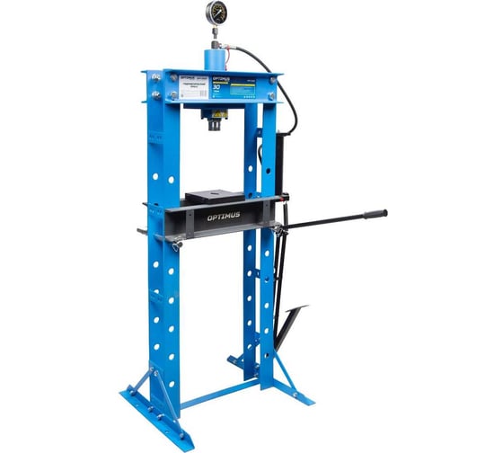 Изображение товара Гаражный пресс Optimus 30 т, ручной и ножной привод OPT-230F