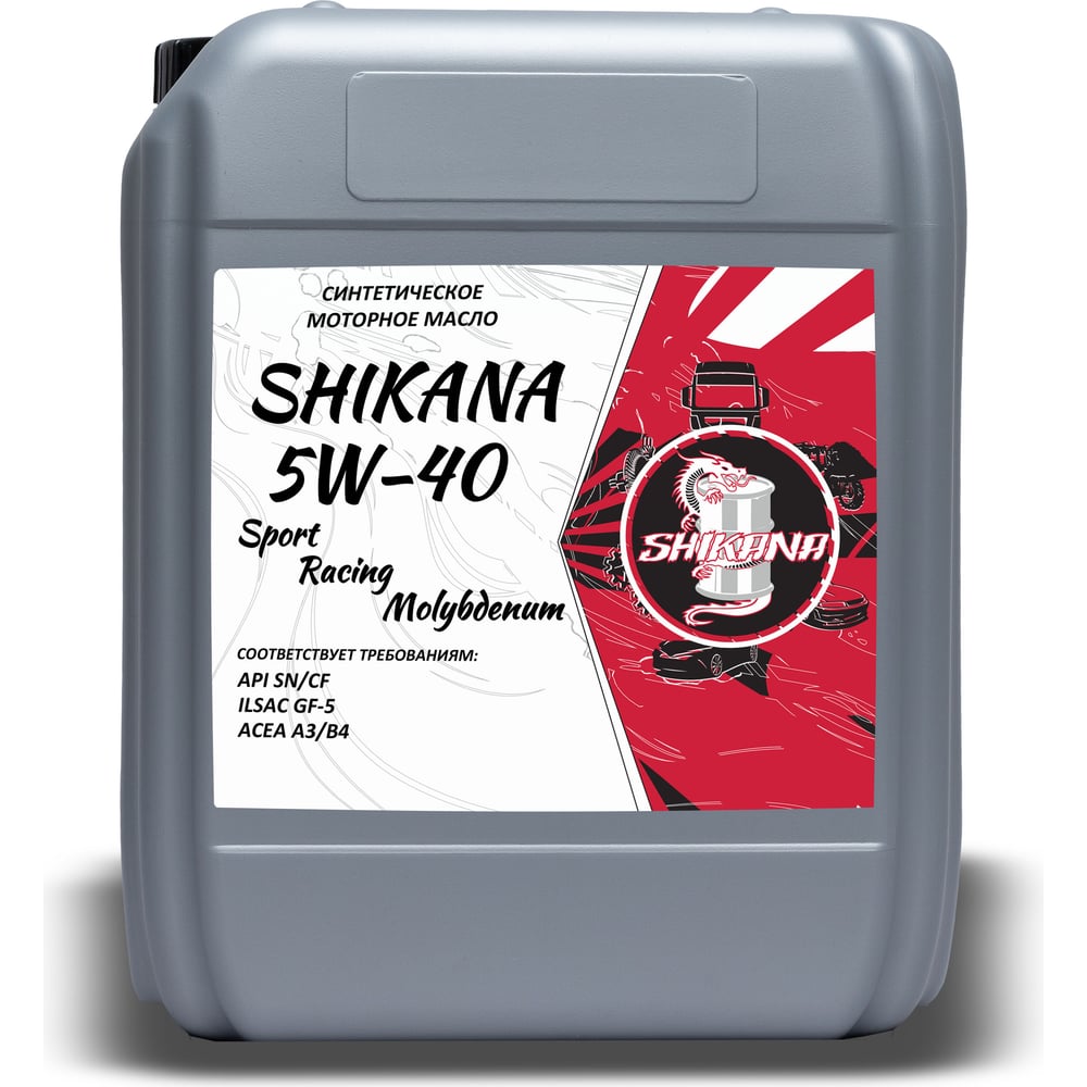 Изображение товара Синтетическое масло SHIKANA SAE 5W40 SRM 20л 79210