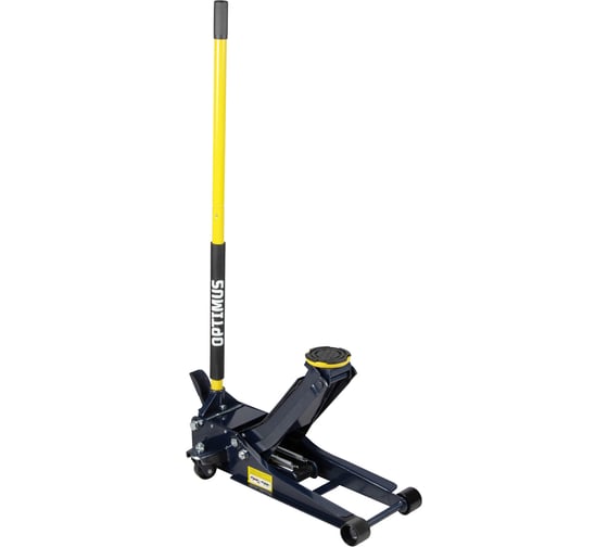 Изображение товара Подкатной гидравлический домкрат Optimus г/п 3т. 75-515 мм с ножной педалью HD OPT-8090