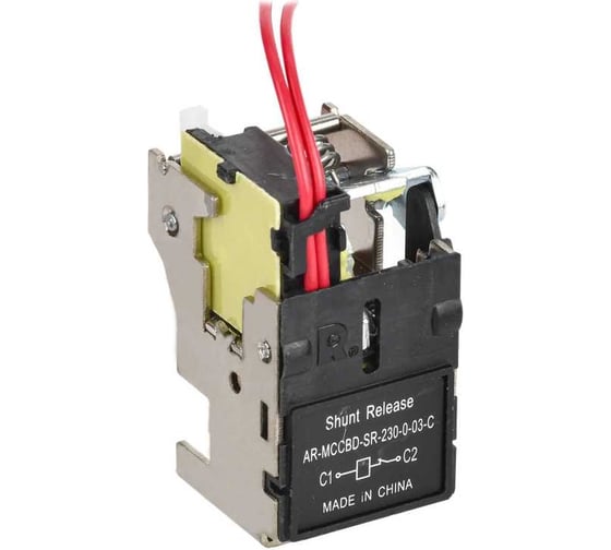 Изображение товара Независимый расцепитель левый IEK ARMAT 230В AC MCCB типоразмер A; D AR-MCCBD-SR-230-0-03-C
