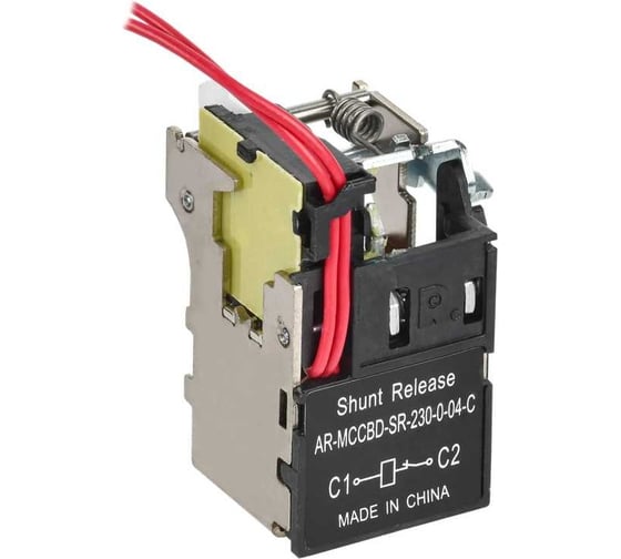 Изображение товара Независимый расцепитель левый IEK ARMAT 230В AC MCCB типоразмер G; H; I AR-MCCBD-SR-230-0-04-C