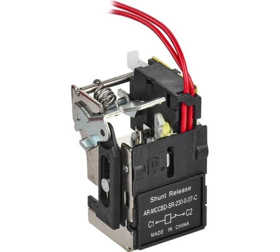 Изображение товара Независимый расцепитель правый IEK ARMAT 230В АС MCCB типоразмер A; D AR-MCCBD-SR-230-0-07-C