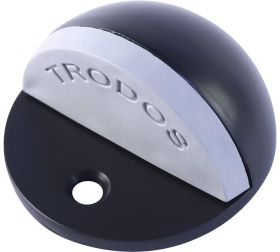 Изображение товара Упор дверной Trodos 3054 Н24, черный матовый 205130