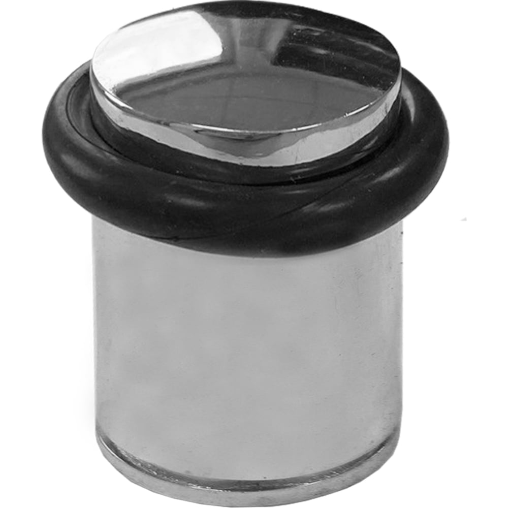 Изображение товара Упор дверной Trodos 153 Н28 хром напольный для фиксации дверей