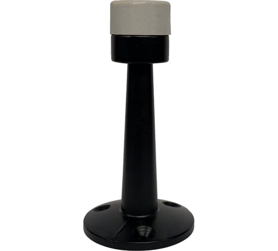 Изображение товара Упор дверной Trodos 3055 L72, черный матовый 205133